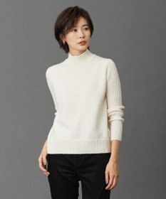 J.PRESS LADIES L 【洗える】CASHBIT ハイネック ニット
