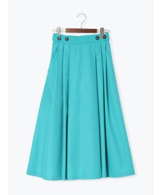 Te chichi タイプライタータックフレアスカート