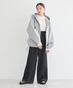 earth music&ecology フーディーダンボールジップブルゾン