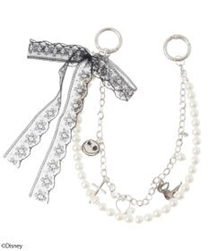 earth music&ecology ナイトメア／レースリボン付きチャーム