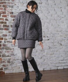 Green Parks ・ｓｗｉｎｇ　ｂｙ　ハートキルトコクーンブルゾン