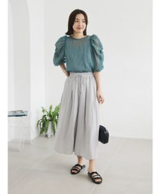 Green Parks ・ＡＮＤ　ＳＥＡＲＣＨ　シアーパワーショルダーブラウス