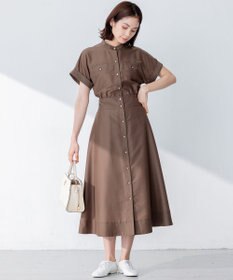 組曲 L 【洗える・涼感】シアーボイル ワンピース