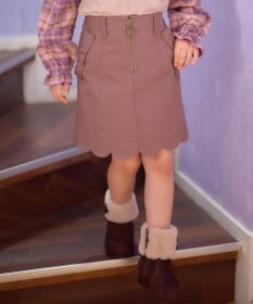 ANY KIDS リボン ポケット スカート