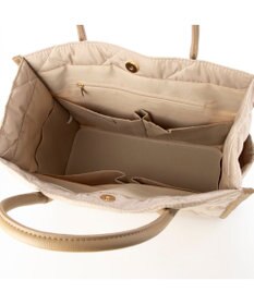 UNBILLION 【テレビ ドラマ着用アイテム】カシュカシュ cachecache / キルティングスクエアトートバッグM