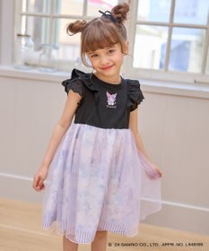 ANY KIDS 【サンリオキャラクターズ×any FAM】オン・オフショルダーチュールワンピース