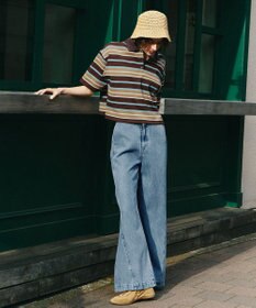 ANY 【POLO BCS別注】マルチカラー短丈ポロシャツ