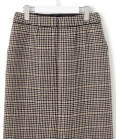 23区 S 【見上愛さん着用】ボンディングチェックツイード Iライン スカート