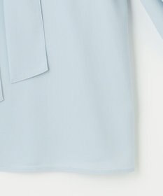 Feroux リボンタイパフスリー ブブラウス