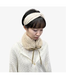 林八百吉商店 un chapeau  ボアネックイヤーマフ