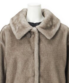 23区 L 【GOLD LABEL】ECOPEL フォギーカラー ファーブルゾン