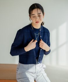 組曲 【2SET・WEB限定】編地ニット ツインセット