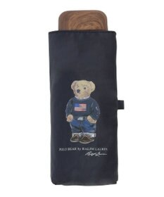 MOONBAT 【WEB限定】POLO RALPH LAUREN(ポロ ラルフローレン) 晴雨兼用日傘 折りたたみ傘 コンパクト ポロベア 一級遮光 遮熱 UV