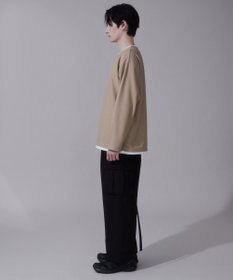 WEGO フェイクレイヤードキーネックT（LS）