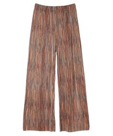 Green Parks セルフカットプリーツワイドパンツ