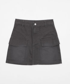 WEGO ヴィンテージウォッシュカーゴミニスカート