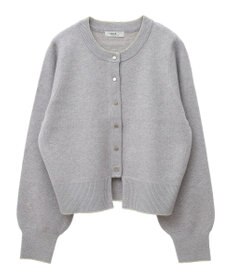 earth music&ecology ラメジャカードカーディガン