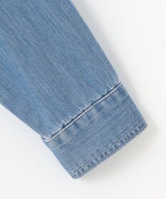 J.PRESS LADIES 【洗える】5ozバージラコンパクト デニムシャツ