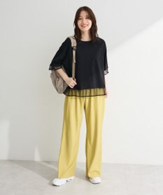 Green Parks 【適ON】遮熱チュールドッキングプルオーバー