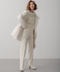 23区 【滝沢眞規子さん着用/一部店舗限定/撥水加工】ミリタリー ダウンコート