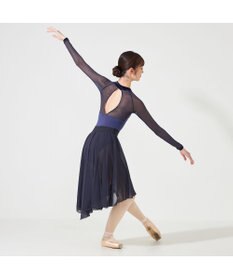 Chacott ◎【Nela ライン】ロングスリーブレオタード