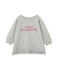 Green Parks 七分袖ロゴ裏毛プルオーバー