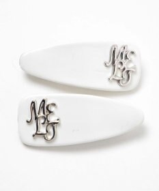 WEGO Lメタルロゴパテッドバレッタ