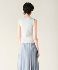 GRACE CONTINENTAL ビジューニットトップ