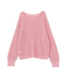 earth music&ecology メッシュニットプルオーバー