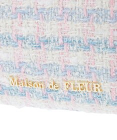 Maison de FLEUR LINTONツイードポーチ