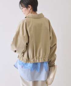 AMERICAN HOLIC 襟付きショート丈ブルゾン