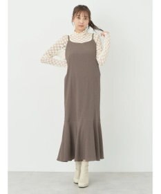 earth music&ecology ＳＥＴ２点カシュクールプルオーバー＋ワンピース