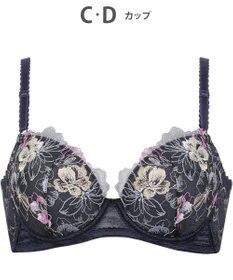 Wing ブラジャー 背中の段差をスムージング バストの脇流れをブロック 脇高設計(バック) 【後ろ姿きれいブラ】 ブラ KB2718 ウイング／ワコール