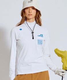 PW CIRCULUS 【吸水速乾 / UV遮蔽率99.5% UVカット / ストレッチ】【WOMEN】DELFT ロングスリーブモックT ゴルフウェア レディース
