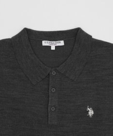 WEGO 【25年秋冬新作/ユニセックス着用ITEM/MLサイズ展開】別注USPOLOニットポロ