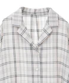 Green Parks 開襟シアージャケット風シャツ