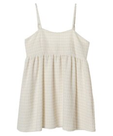 earth music&ecology ツイードキャミチュニック