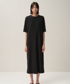 ATON HIGH TWIST WOOL | ハーフスリーブドレス