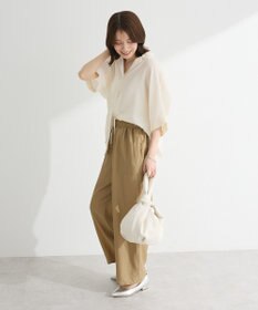 Green Parks 開襟シアージャケット風シャツ