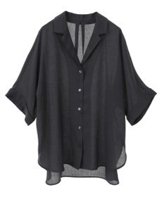 Green Parks 開襟シアージャケット風シャツ