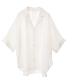 Green Parks 開襟シアージャケット風シャツ