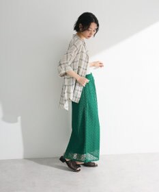 Green Parks 開襟シアージャケット風シャツ