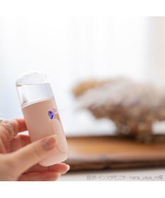 Mother garden 【Hinami】 ナノフェイスミスト 白色 桃色 携帯ミスト 顔用加湿器