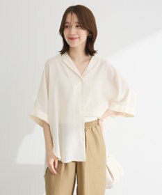 Green Parks 開襟シアージャケット風シャツ