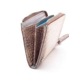 A.D.M.J. 【ミニ財布 / 牛革】クロコ型押し　スモールウォレット