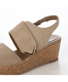 ing <ing>ワンポイントウエッジソールサンダル