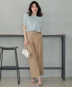 ANY SIS L エアリーストレッチ ワイドパンツ