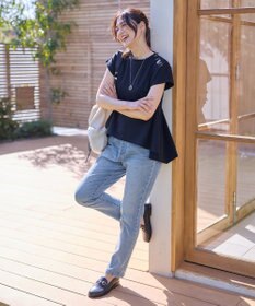 ANY シルケットスムースチュニック