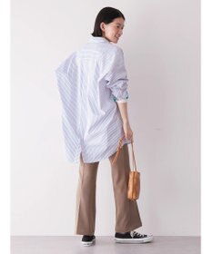 AMERICAN HOLIC イージーケアバックオープンシャツチュニック