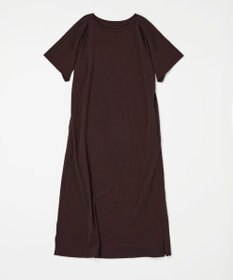 TOQUE 25SS新作〈大草直子さんアドバイザー〉スーピマコットン半袖ロングワンピース